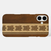 ウハネホヌウッフェイクドハワイアンタートルケースマテiPh Case-Mate iPhoneケース (裏面 (横))