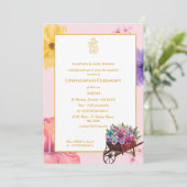 ウパナヤナムまたはヒンドゥー聖糸ジャヌー式 招待状 (スタンド正面)