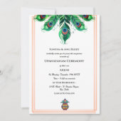 ウパナヤナムまたはヒンドゥー聖糸ジャヌー式 招待状 (正面)