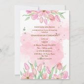 ウパナヤナムまたはヒンドゥー聖糸ジャヌー式 招待状 (正面)