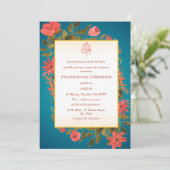 ウパナヤナムまたはヒンドゥー聖糸ジャヌー式 招待状 (スタンド正面)