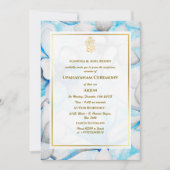 ウパナヤナムまたはヒンドゥー聖糸ジャヌー式 招待状 (正面)