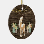 ウパーソナライズされたッ素朴ド セラミックオーナメント (右)