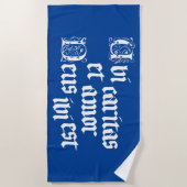 ウビカリタス ビーチタオル (正面)