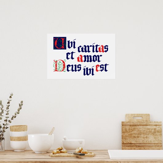 ウビカリタス ポスター (キッチン)