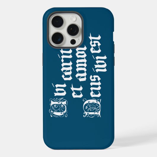 ウビ・カリタス iPhoneケース (裏面)