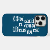 ウビ・カリタス iPhoneケース (裏面横)
