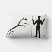 ウフィントンホワイトホース – ロングマン ランバークッション (裏面)