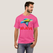 ウフォ信じー Tシャツ (正面フル)