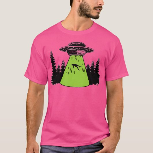 ウフォ警告ー Tシャツ (正面)