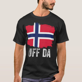 ウフダノルウェーフレーズスカンジナビアノルゲバイキング Tシャツ