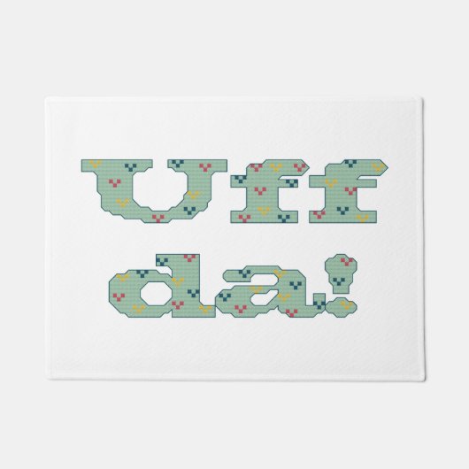 ウフダ！ ドアマット (正面)