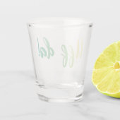 ウフダ！ノルウェー語、ミネソタ ショットグラス (裏面)