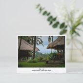 ウブドバリインドネシアホリディトラベルポストカード シーズンポストカード (スタンド正面)