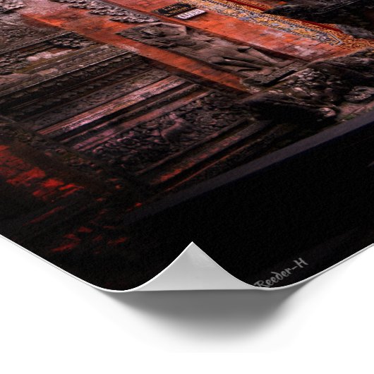 ウブドバリ ポスター (角)