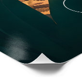 ウブド インドネシア 寺院 旅行 ポスター (コーナー)