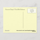 ウブド・バリ・インドネシアのハガキ・サラスワティ寺院 ポストカード (裏面)