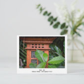 ウブド – バリ，インドネシアトラベル シーズンポストカード (スタンド正面)