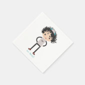 ウプカスタマイズシェリンナプキン スタンダードカクテルナプキン (角)