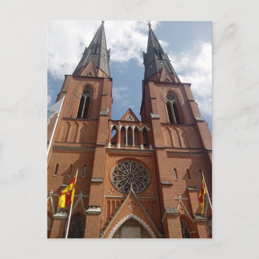 ウプサラドムキルカ ポストカード (正面)