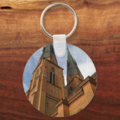 ウプサラ大聖堂スウェーデン キーホルダー (正面)
