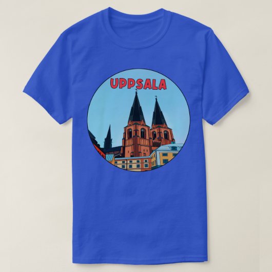 ウプサラ教会 Tシャツ (デザイン正面)