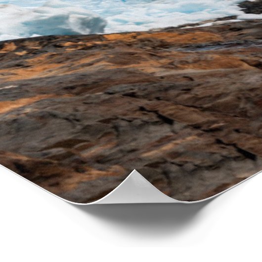 ウプサラ氷河 ポスター (角)