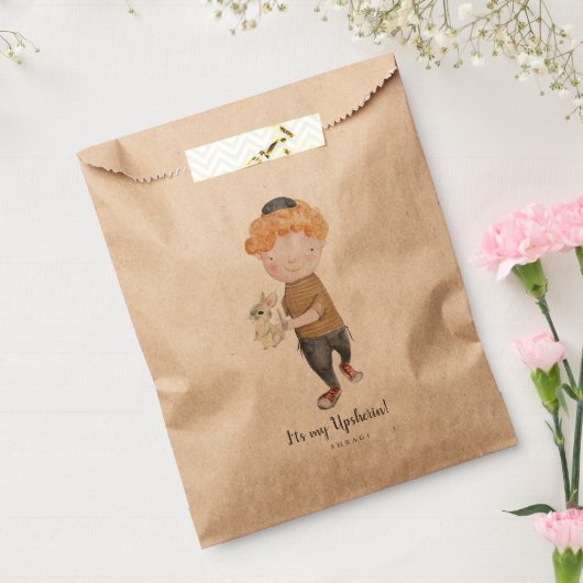 ウプシャーリンフォレストアニマルパーティーの好意バッグ フェイバーバッグ (封をした状態)