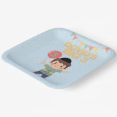 ウプパーソナライズされたシェリンパーティープレート ペーパープレート (傾斜あり)