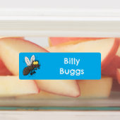 ウマおもしろいイ虫パーソナライズされた ラベル (貼付)