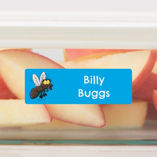 ウマおもしろいイ虫パーソナライズされた ラベル (貼付)