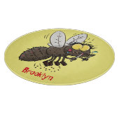 ウマおもしろいバエ カッティングボード (角)