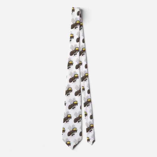 ウマおもしろいバエ ネクタイ (正面)