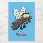 ウマおもしろいバエ フードラベル (シングルラベル)