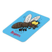 ウマおもしろいバエ マグネット (左側)