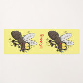 ウマおもしろいバエ ヨガマット (正面(横))