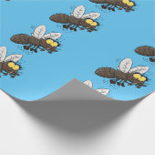 ウマおもしろいバエ ラッピングペーパー (角)