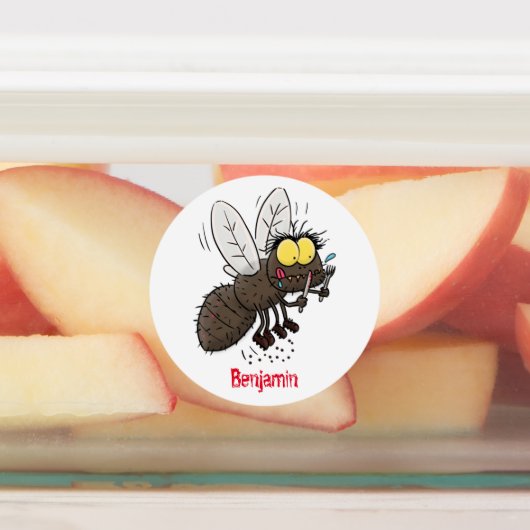 ウマおもしろいバエ ラベル (貼付)