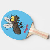 ウマおもしろいバエ 卓球ラケット (横)