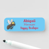 ウマおもしろいバエ 名札 (インサイチュ)