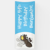 ウマおもしろいバエ 横断幕 (縦)