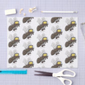 ウマおもしろいバエ 薄葉紙 (クラフト)