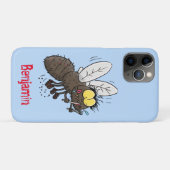 ウマおもしろいバエ Case-Mate iPhoneケース (裏面(横))
