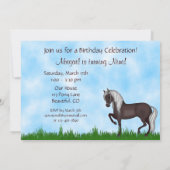 ウマかわいらしンドバーンガールズ誕生日招待状 招待状 (裏面)