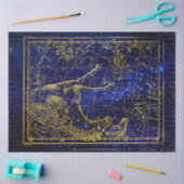 ウマとイルカの星座ティッシュペーパー 薄葉紙 (クラフト)