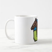 ウマとファームガール コーヒーマグカップ (左)