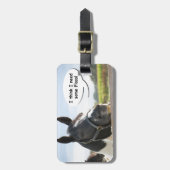 ウマとフロス ラゲッジタグ (正面縦)