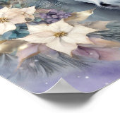 ウマと花ポスター2 ポスター (角)