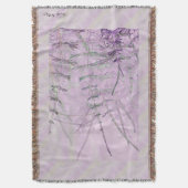 ウマの草/茎 スローブランケット (正面縦)