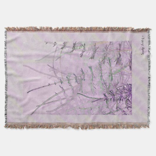 ウマの草/茎 スローブランケット (正面)